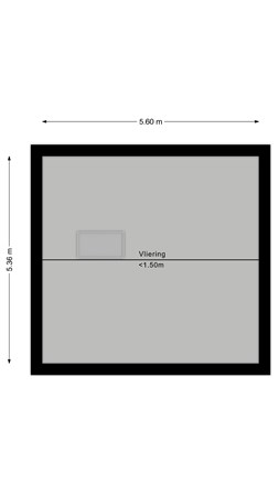 Floorplan - Nieuwstraat 52B, 2411 EM Bodegraven